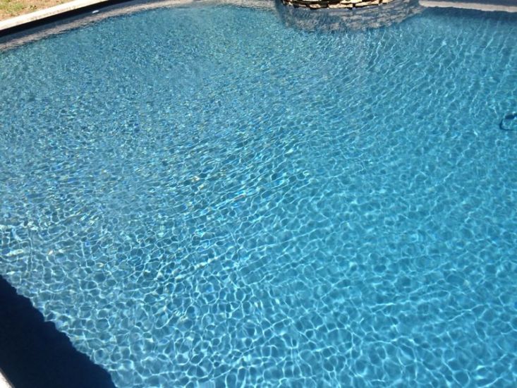 Piscine Luynes rénovée PVC armé Proflex Gris Foncé