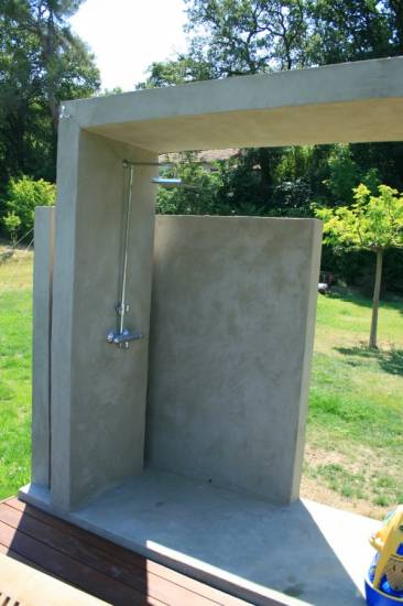 Piscine 12 x 5 Membrane armé Gris Foncé  Aubagne Aix en Provence